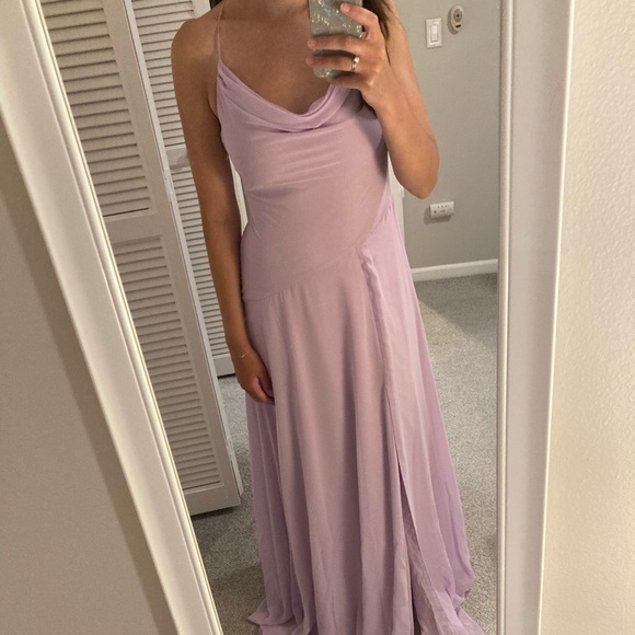 x REVOLVE Jenna gown in Lilac Michael Costello - Picture 4 of 4